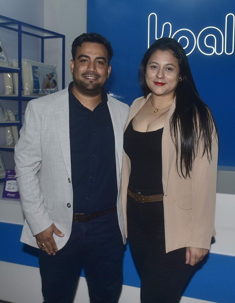 Wilmar Cabral y Yenni Domínguez. 