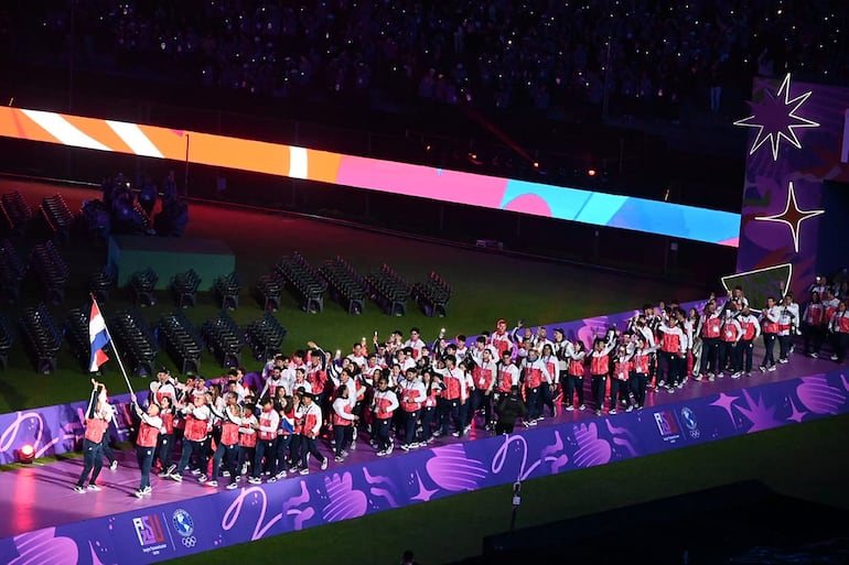 Imponente delegación paraguaya para los Juegos Asu2025