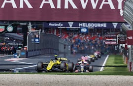 Demostrando toda su experiencia, Joshua Duerksen lideró prácticamente toda la carrera sprint.