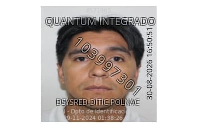 Andrés Ramón Cardozo Aguilar, imputado por la presunta comisión de los hechos punibles.
