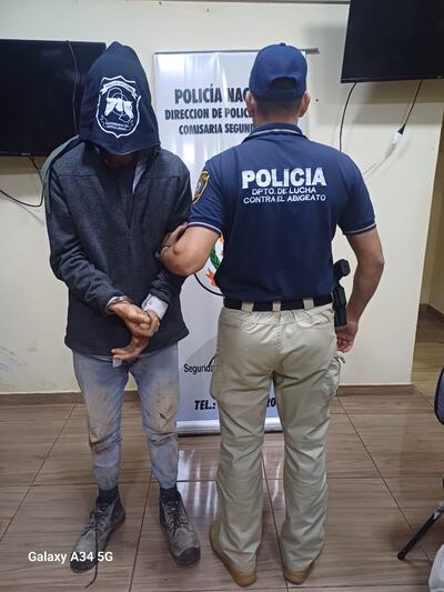 Un hombre fue detenido por el Departamento de Lucha Contra el Abigeato