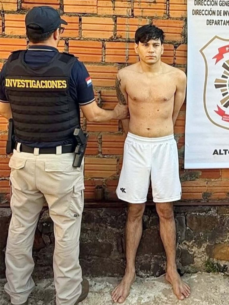 Lucio Manuel Ramírez Alcaraz, alias Piquillo, capturado el 4 de marzo de este año. Sería de la misma banda.