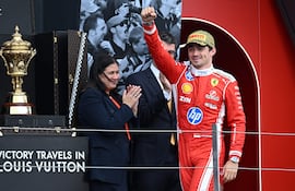 Charles Leclerc, de Ferrari, retornó a la senda de la victoria en el GP de Gran Bretaña.
