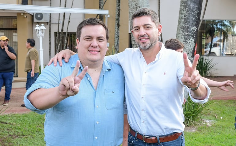 Alliana “se muestra” con Cesarito, en medio de la disputa por la Vice