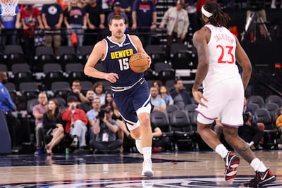 Nikola Jokic (31 años), experto en triple-doble.