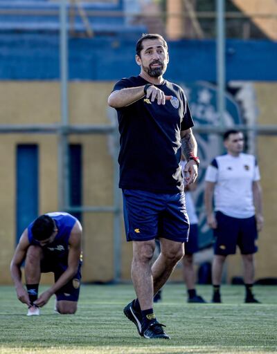Gustavo Eliseo Morínigo (48 años), director técnico del Sportivo Luqueño.