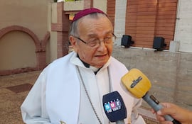 El obispo emérito de la Diócesis de Misiones y Ñeembucú, Mario Melanio Medina, en una foto de archivo.