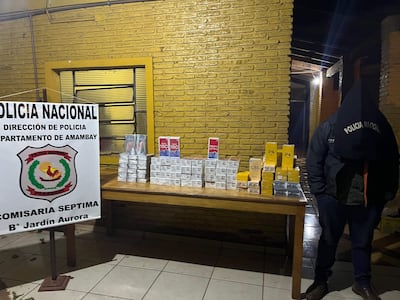 Aldair Magalhães Da Silva (30), detenido en Pedro Juan Caballero.