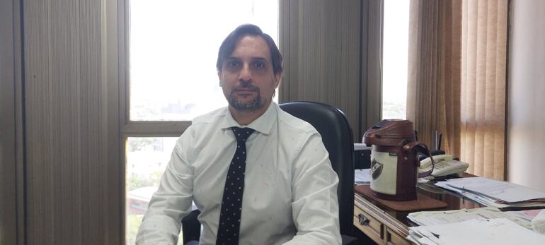 Jorge Sabaté, director de Asuntos Jurídicos de la Municipalidad de Asunción.