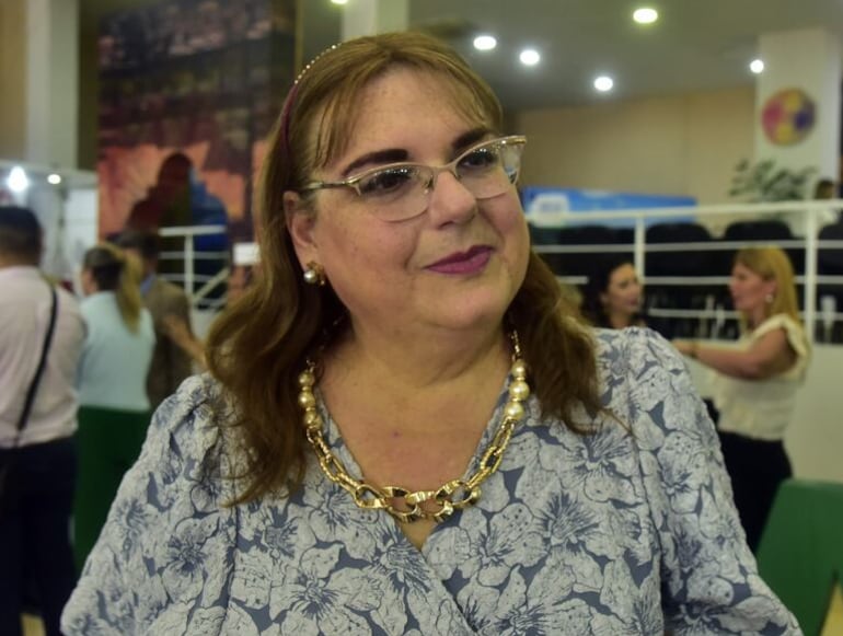 La presidenta de Asatur, Rossana Fustagno.
