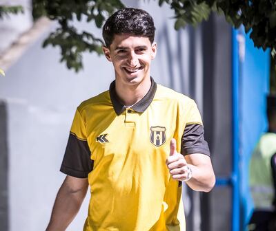 Enzo Agustín Manzur (24 años) se encuentra al servicio de la selección de Palestina.