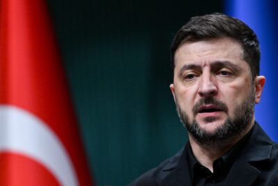 Volodímir Zelenski, presidente de Ucrania.