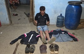 Ángel Daniel Zorrilla, capturado en la ciudad de Nanawa por el asesinato de un supuesto microtraficante.