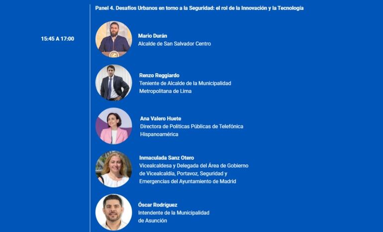 Progama de actividades de la Cumbre en Madrid el 31 de octubre, de la que participa Nenecho.