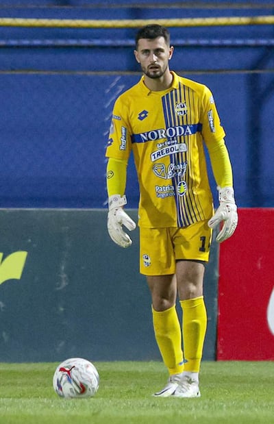 El uruguayo Matías Ezequiel Dufour Camacho (26 años) lleva 10 presentaciones en la portería del Sportivo Trinidense.