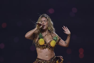 La cantante colombiana Karol G.