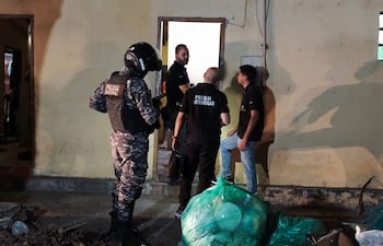 Allanan inquilinato en Lambaré tras denuncias de vecinos por presunto foco de consumo de drogas