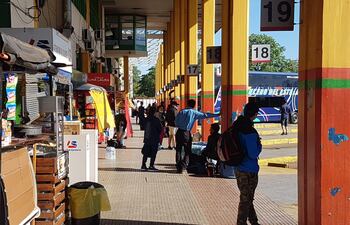 Tienen tres salidas de ómnibus por día rumbo a la Argentina.