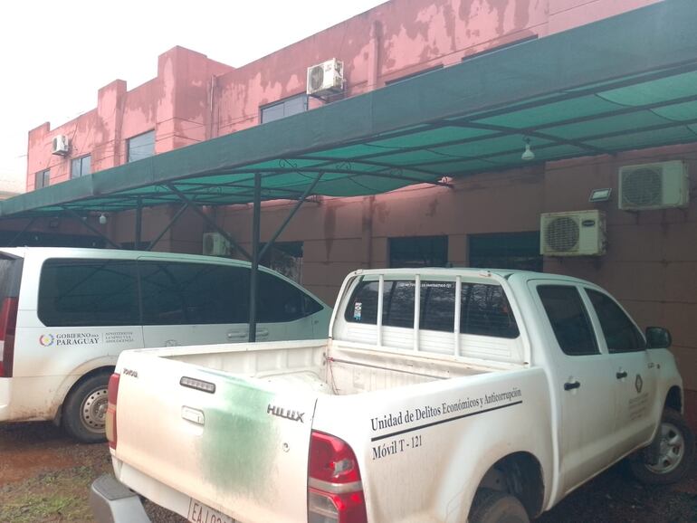 Fiscalía contra Delitos Económicos verifica obras en municipalidad del padre del senador Hernán Rivas