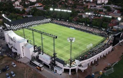 El estadio La Huerta, ubicado en el barrio Las Mercedes de Asunción, albergará el sábado el partido entre el local, Libertad y Cerro Porteño.