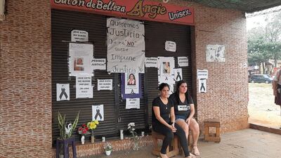 Amigos y familiares piden justicia para Zulma Beatríz Chávez.