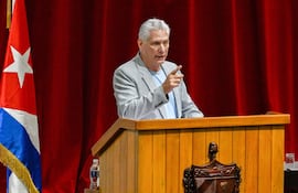 Miguel Diaz-Canel, presidente de Cuba.