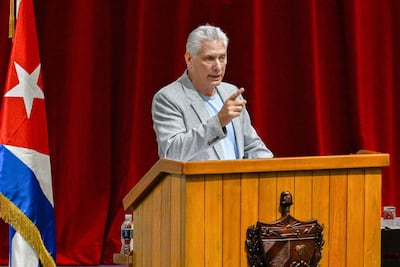 Miguel Diaz-Canel, presidente de Cuba.