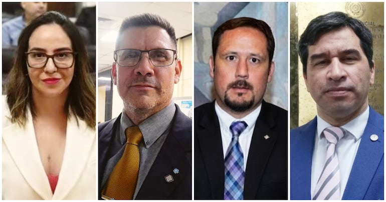 Los fiscales Ingrid Cubilla, Christian Ortiz, José Morínigo y Luis Said, tienen a su cargo la causa derivada del caso #LaMafiaManda, en la que se investiga a la sobrina de Eulalio "Lalo" Gomes y a altos mandos de la Senad.