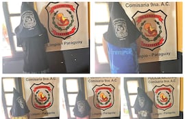 Detienen a cinco personas e incautan 95 dosis de cocaína en allanamiento.