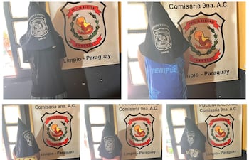 Detienen a cinco personas e incautan 95 dosis de cocaína en allanamiento.