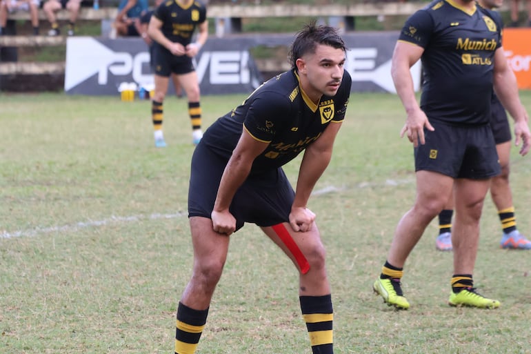 Facundo Argaña jugó en el Curda antes de su ida a Irlanda.