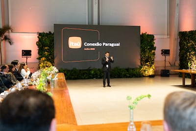 Itaú Paraguay organizó un encuentro con empresarios brasileños.