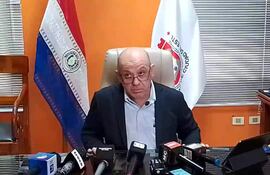 Ramón Ramírez, interventor de la Municipalidad de Ciudad del Este.