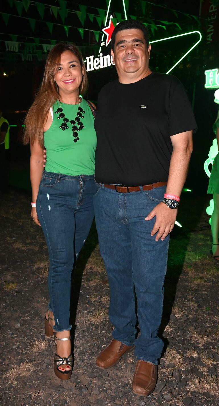 Carolina y Miguel Fernández.