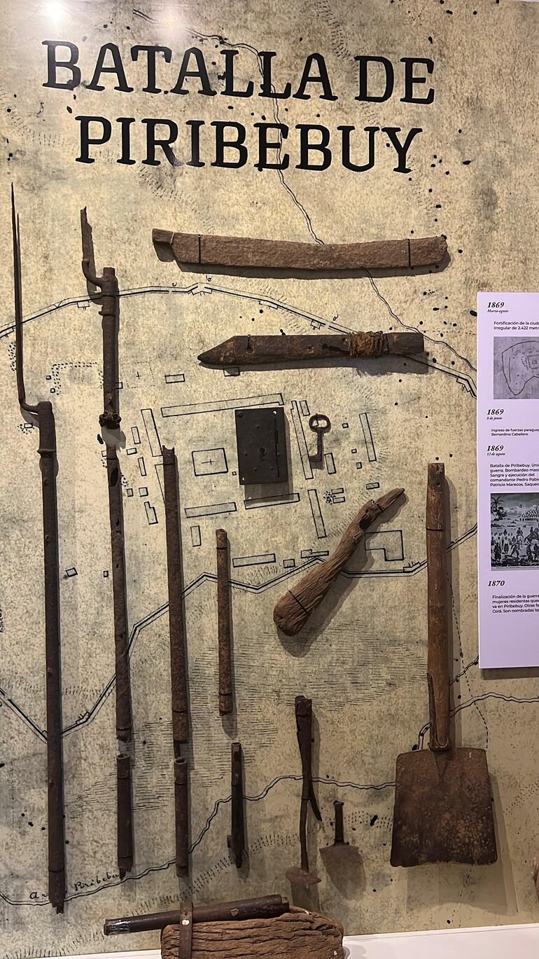 Se utilizaron armas antiguas que marcaron la forma de combatir durante la guerra.