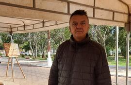 Nicolás Ozuna, artesano y padre de  familia.