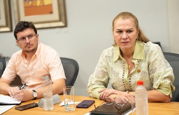 Saúl Recalde y María Teresa Barán