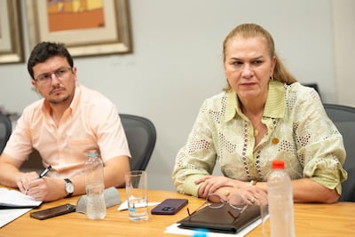 Saúl Recalde y María Teresa Barán