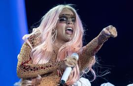 Karol G en un concierto en San José, Costa Rica.