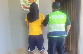 Elías Fabián Paredes Insfrán, detenido en Presidente Franco.