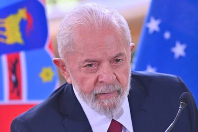 El presidente de Brasil, Luiz Inácio Lula da Silva.