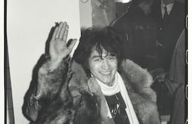 Viktor Tsoi en Leningrado en 1988. Fotografía de Natasha Vasilyeva.