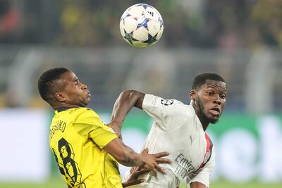 Borussia Dortmund y AC Milan empataron sin goles