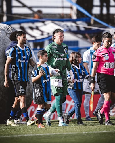 Sebastián Lentinelly, portero uruguayo últimamente en Liverpool de Montevideo.