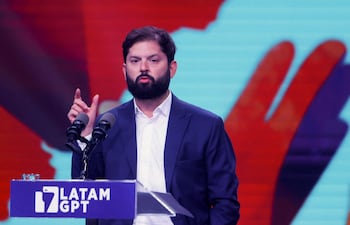 Gabriel Boric, presidente de Chile.