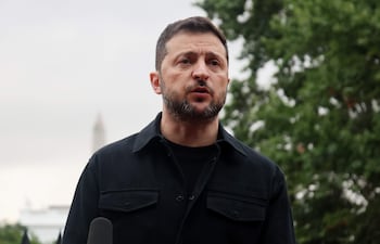 El presidente de Ucrania, Volodímir Zelenski