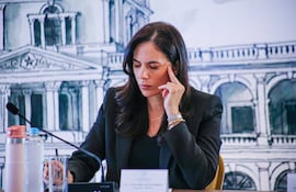 Claudia Centurión, ministra de Obras Públicas.