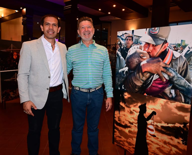 René González y Sebastián Cáceres.