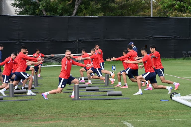 La selección ya tiene la mirada puesta en Australia, rival del próximo jueves.