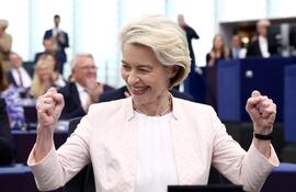 Úrsula von der Leyen, reelecta presidenta de la Comisión Europea.